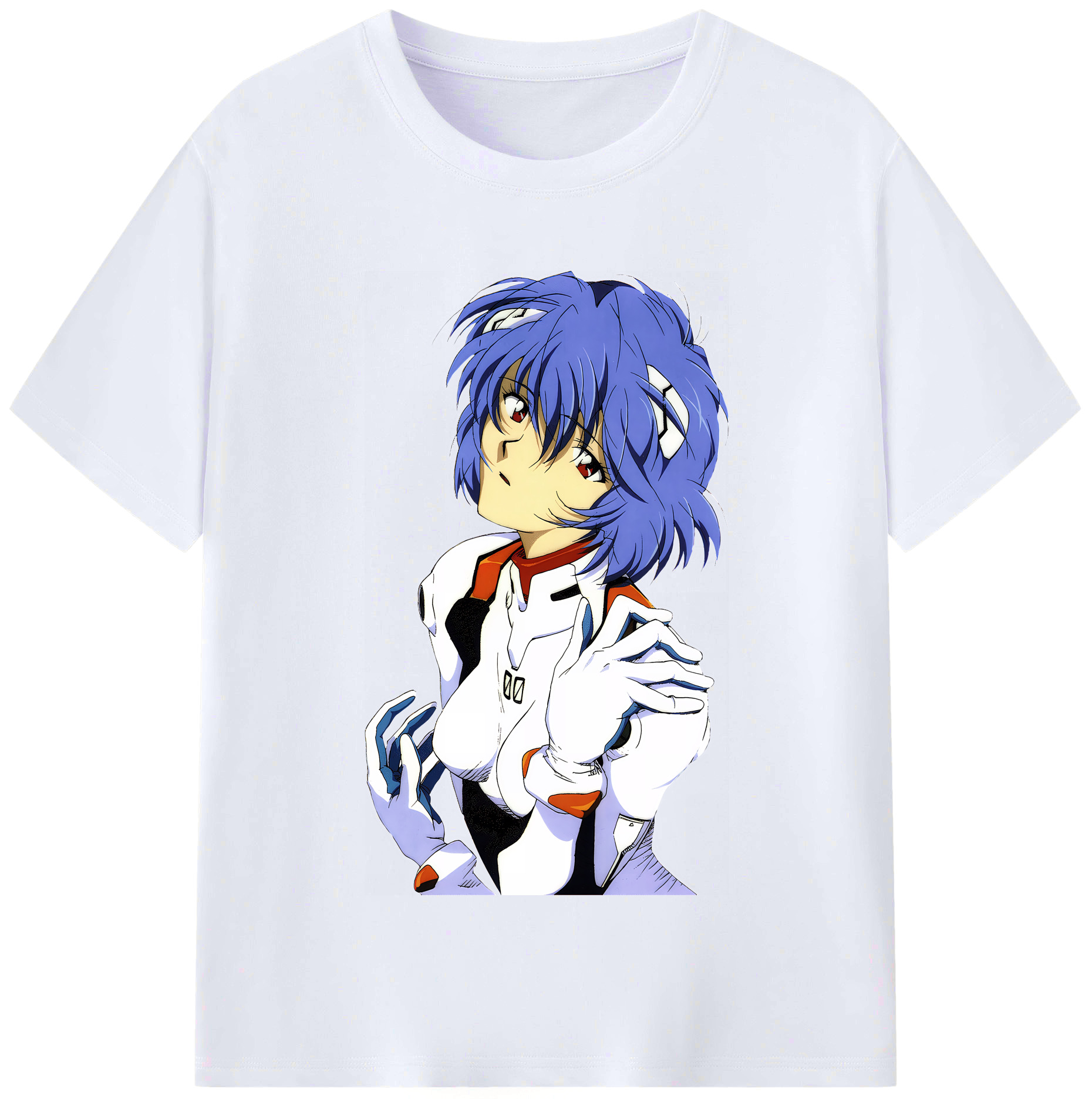 （画像用） EVA 新世紀エヴァンゲリオン レディースカジュアルプリントTシャツ（綿100％）
