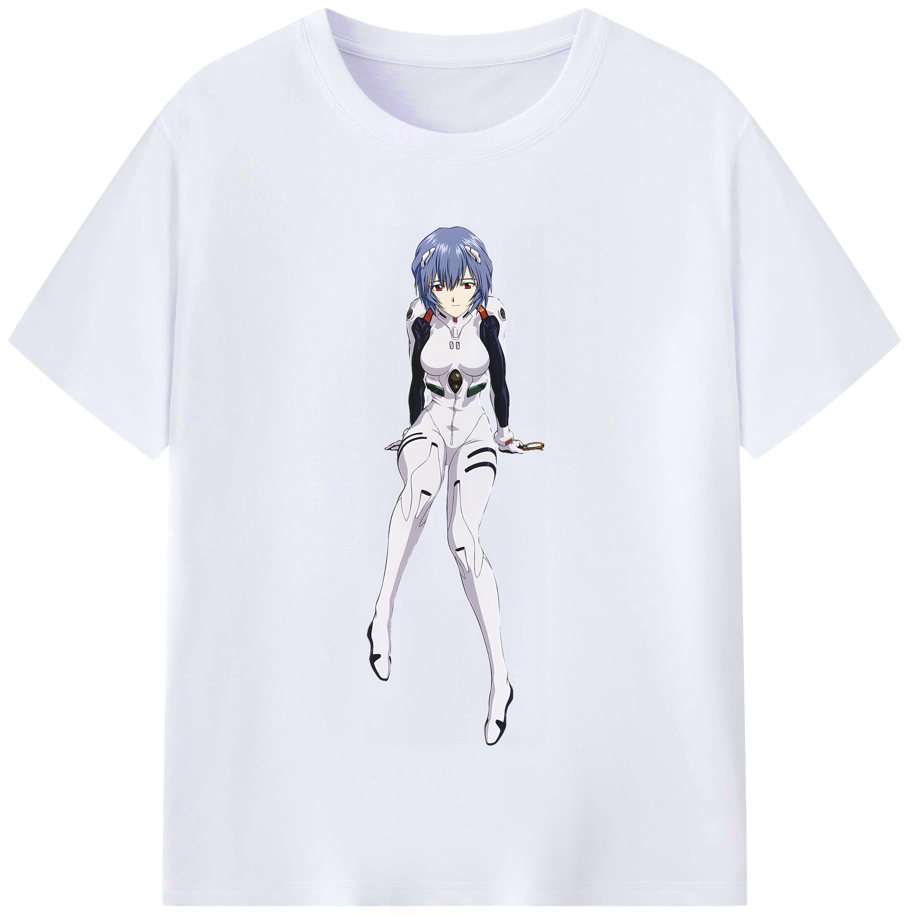 （画像用） EVA 新世紀エヴァンゲリオン レディースカジュアルプリントTシャツ（綿100％）