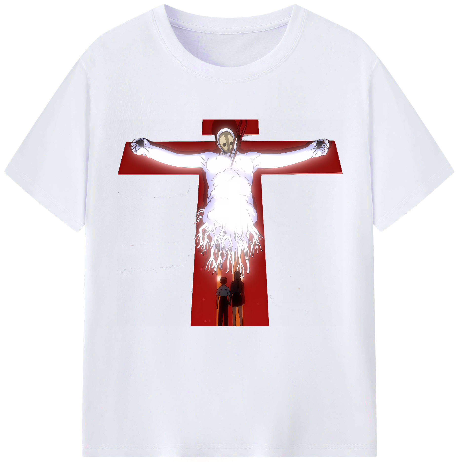 （画像用） EVA 新世紀エヴァンゲリオン レディースカジュアルプリントTシャツ（綿100％）