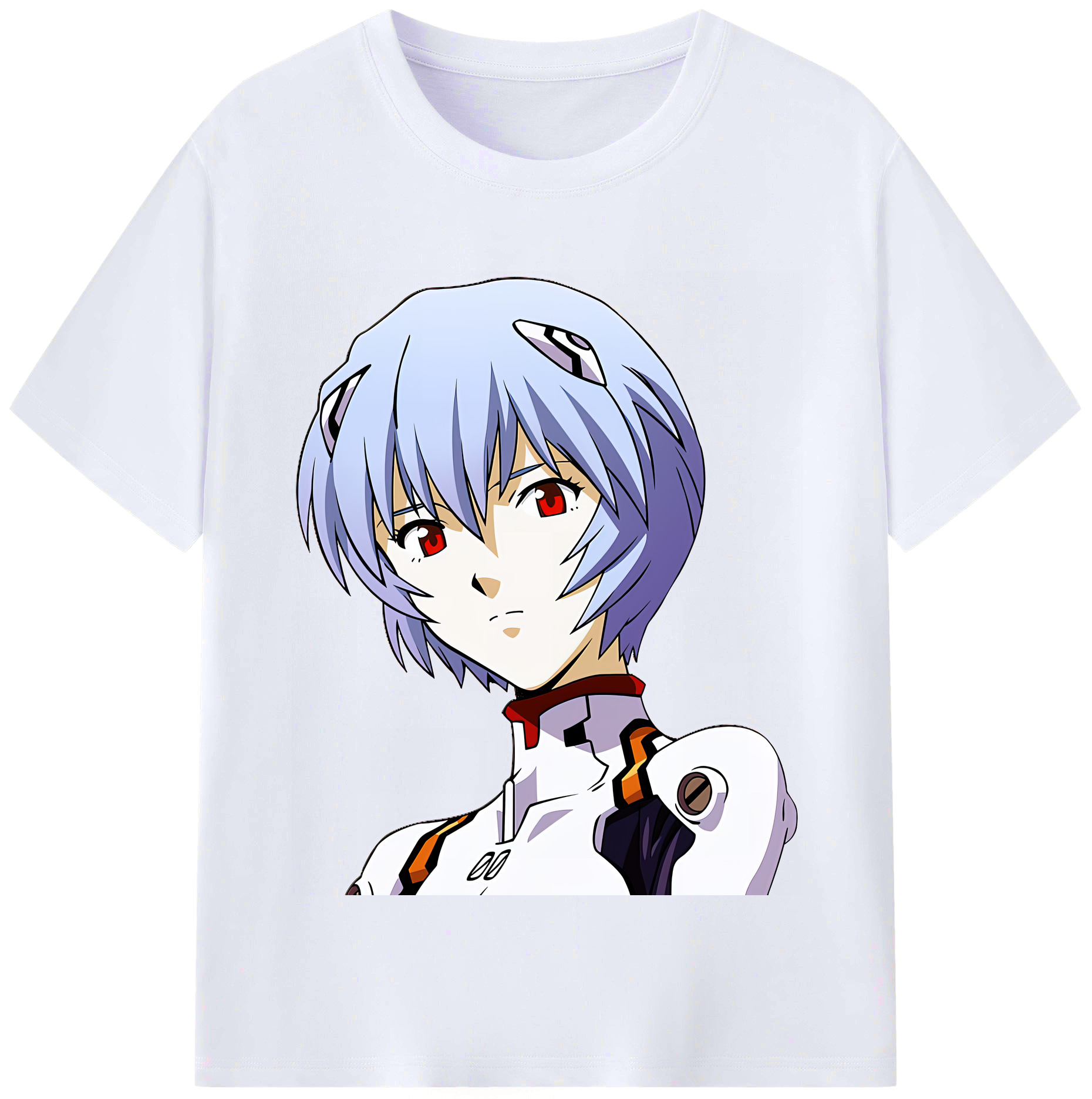 （画像用） EVA 新世紀エヴァンゲリオン レディースカジュアルプリントTシャツ（綿100％）