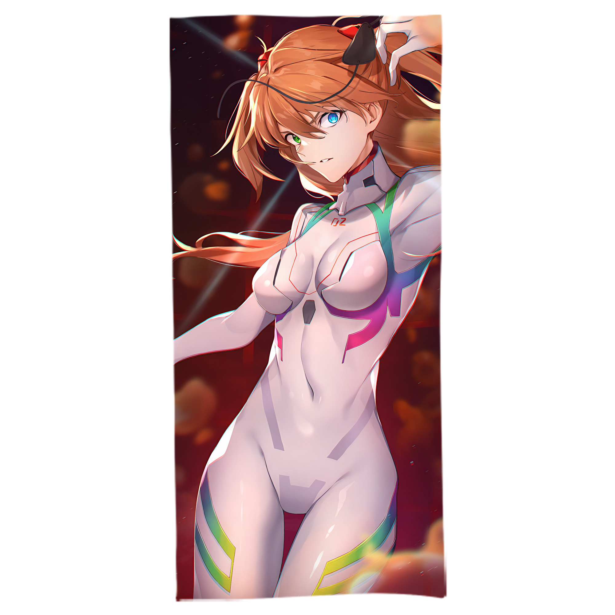（画像用） EVA 新世紀エヴァンゲリオン 大判バスタオル 70×140cm 吸水速乾 柔らかい肌触り