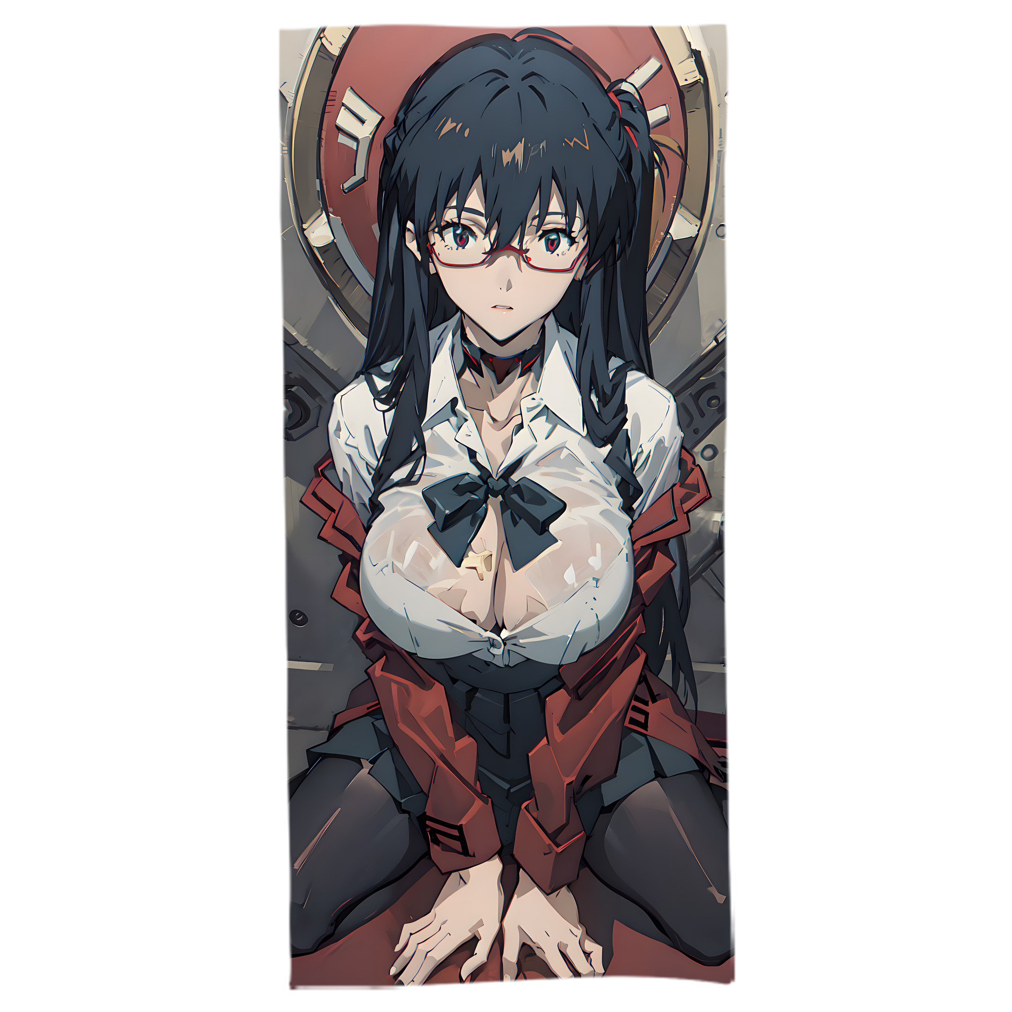 （画像用） EVA 新世紀エヴァンゲリオン 大判バスタオル 70×140cm 吸水速乾 柔らかい肌触り