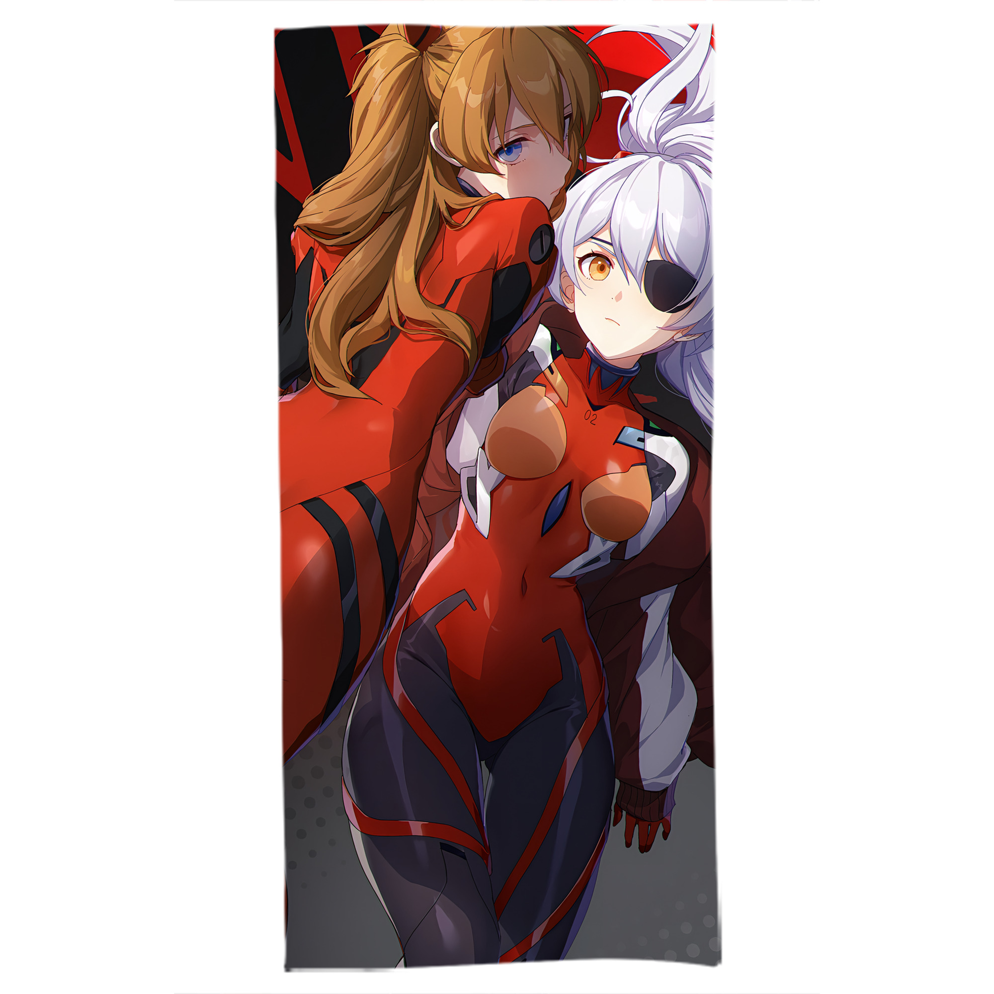 （画像用） EVA 新世紀エヴァンゲリオン 大判バスタオル 70×140cm 吸水速乾 柔らかい肌触り