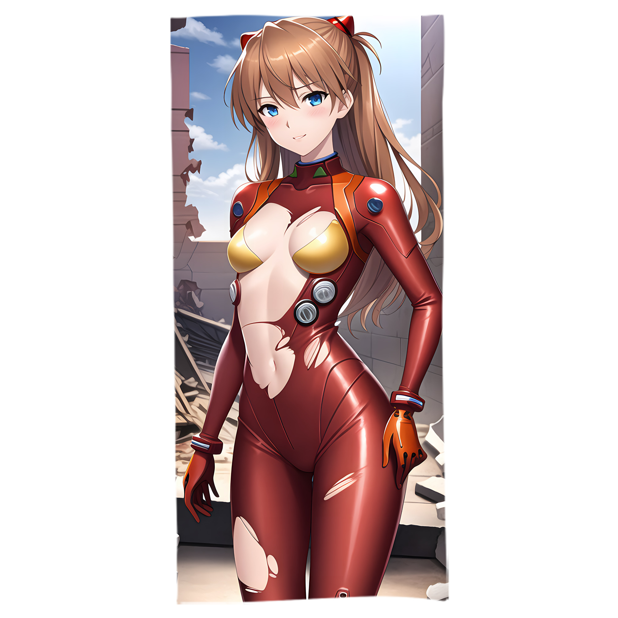 （画像用） EVA 新世紀エヴァンゲリオン 大判バスタオル 70×140cm 吸水速乾 柔らかい肌触り