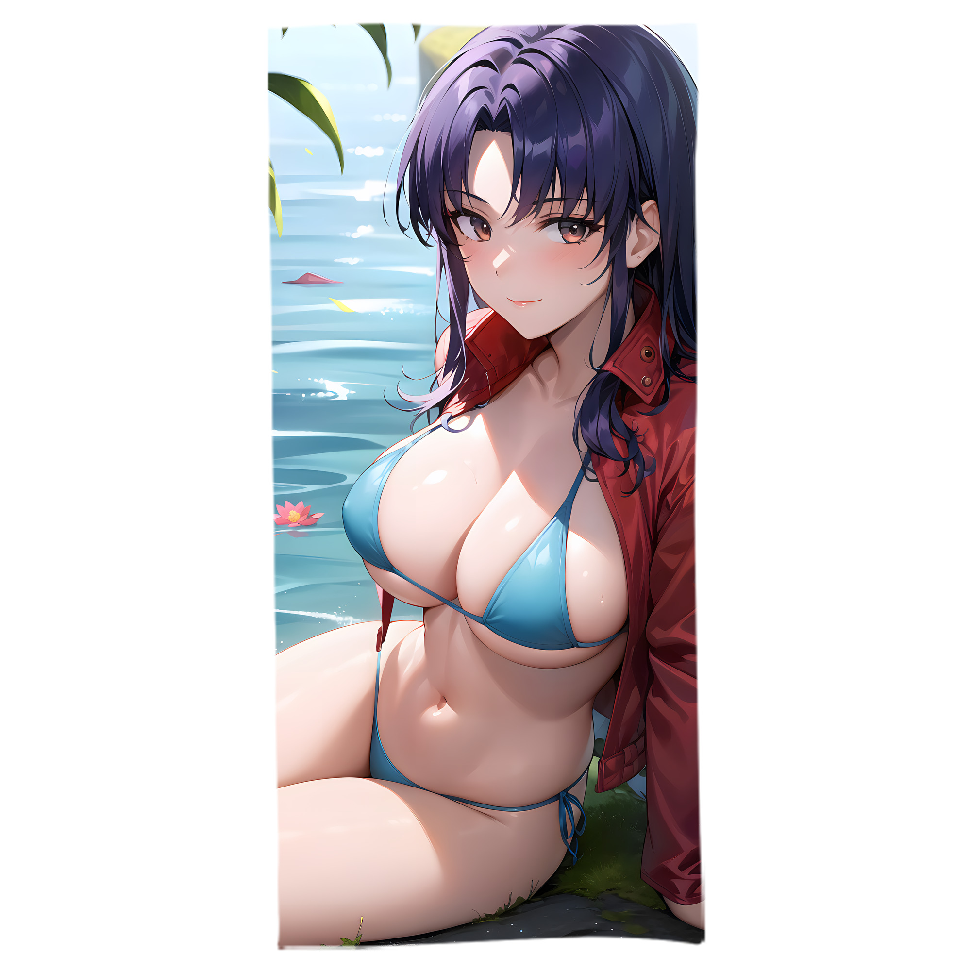 （画像用） EVA 新世紀エヴァンゲリオン 大判バスタオル 70×140cm 吸水速乾 柔らかい肌触り