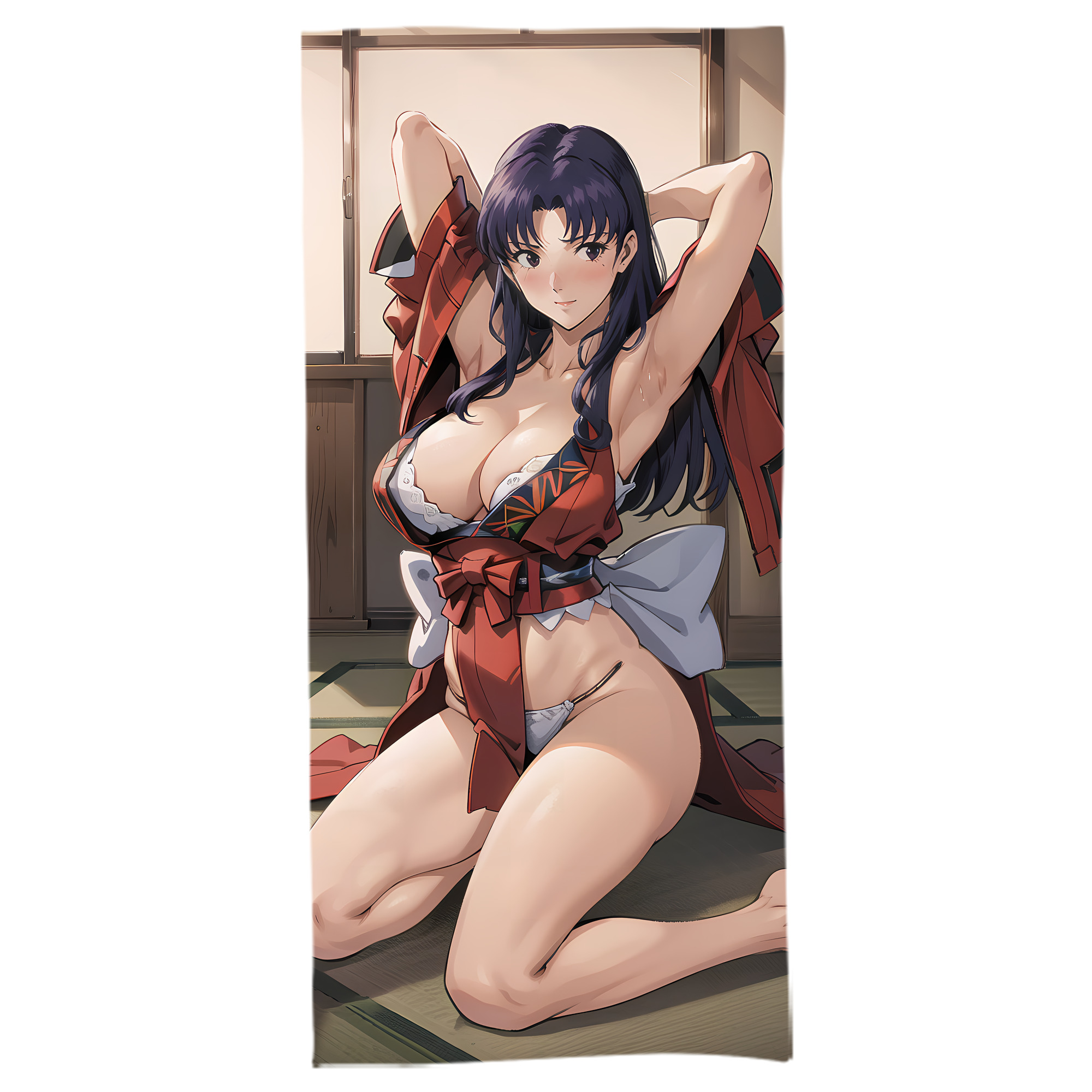 （画像用） EVA 新世紀エヴァンゲリオン 大判バスタオル 70×140cm 吸水速乾 柔らかい肌触り