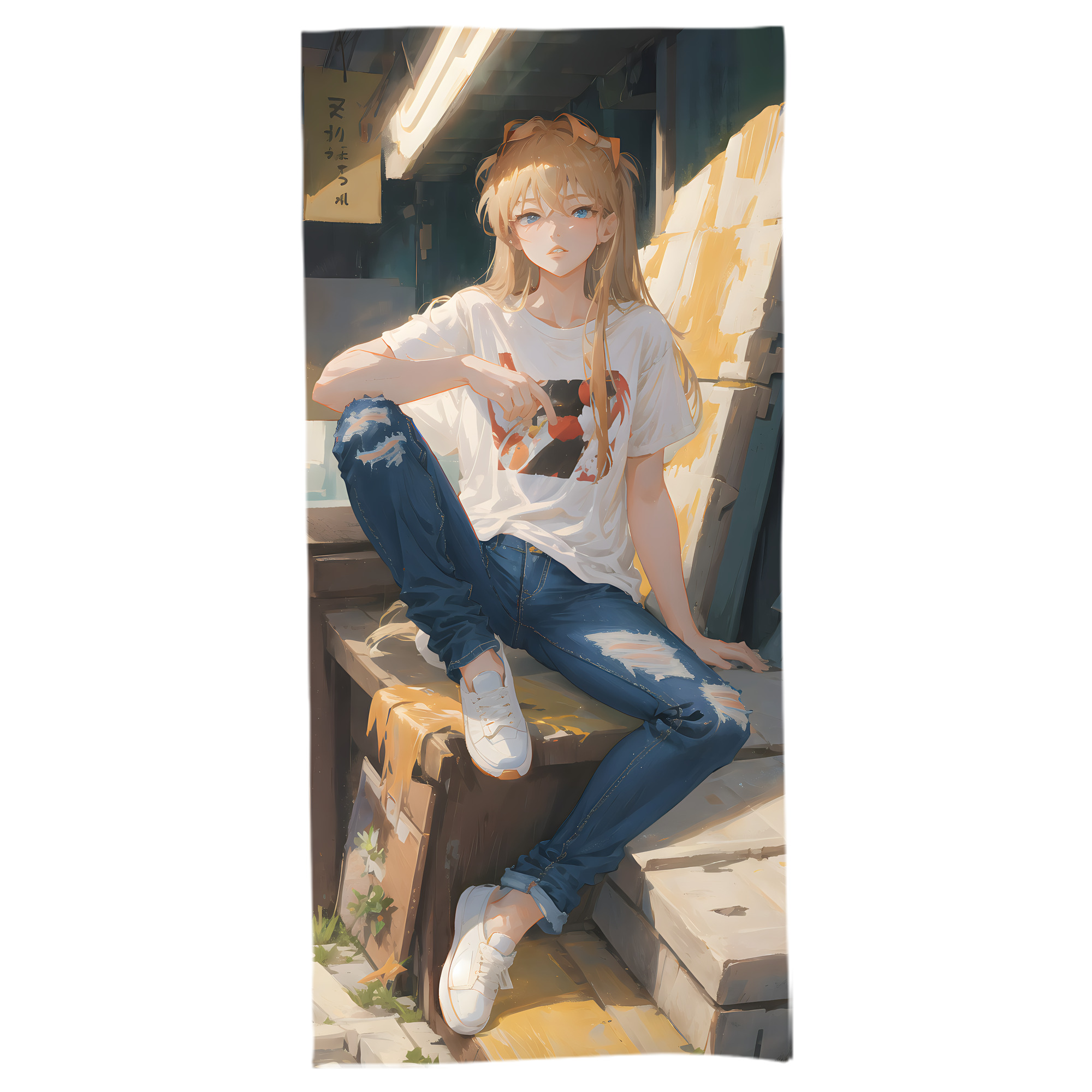（画像用） EVA 新世紀エヴァンゲリオン 大判バスタオル 70×140cm 吸水速乾 柔らかい肌触り
