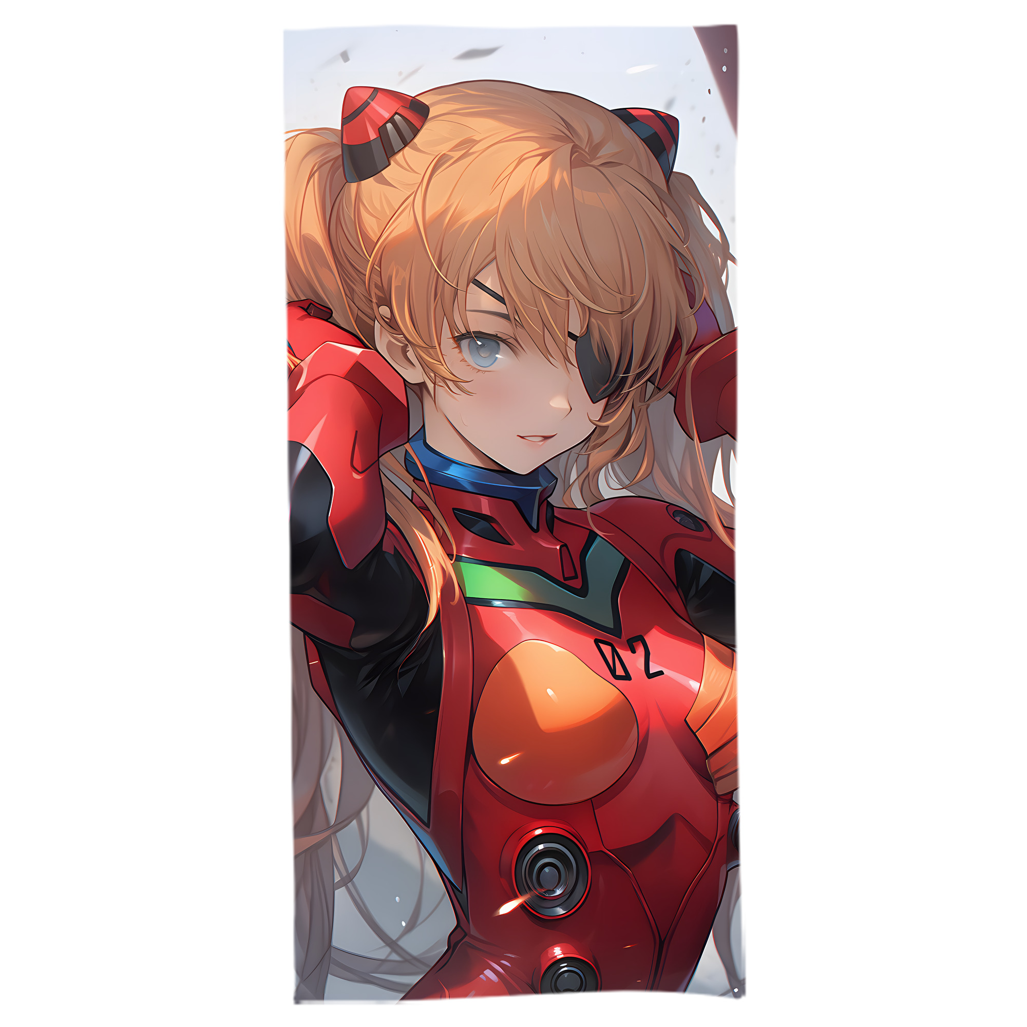 （画像用） EVA 新世紀エヴァンゲリオン 大判バスタオル 70×140cm 吸水速乾 柔らかい肌触り