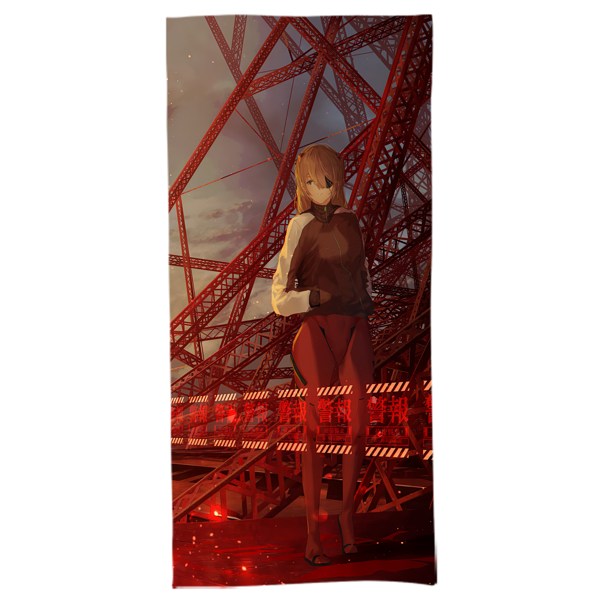 （画像用） EVA 新世紀エヴァンゲリオン 大判バスタオル 70×140cm 吸水速乾 柔らかい肌触り