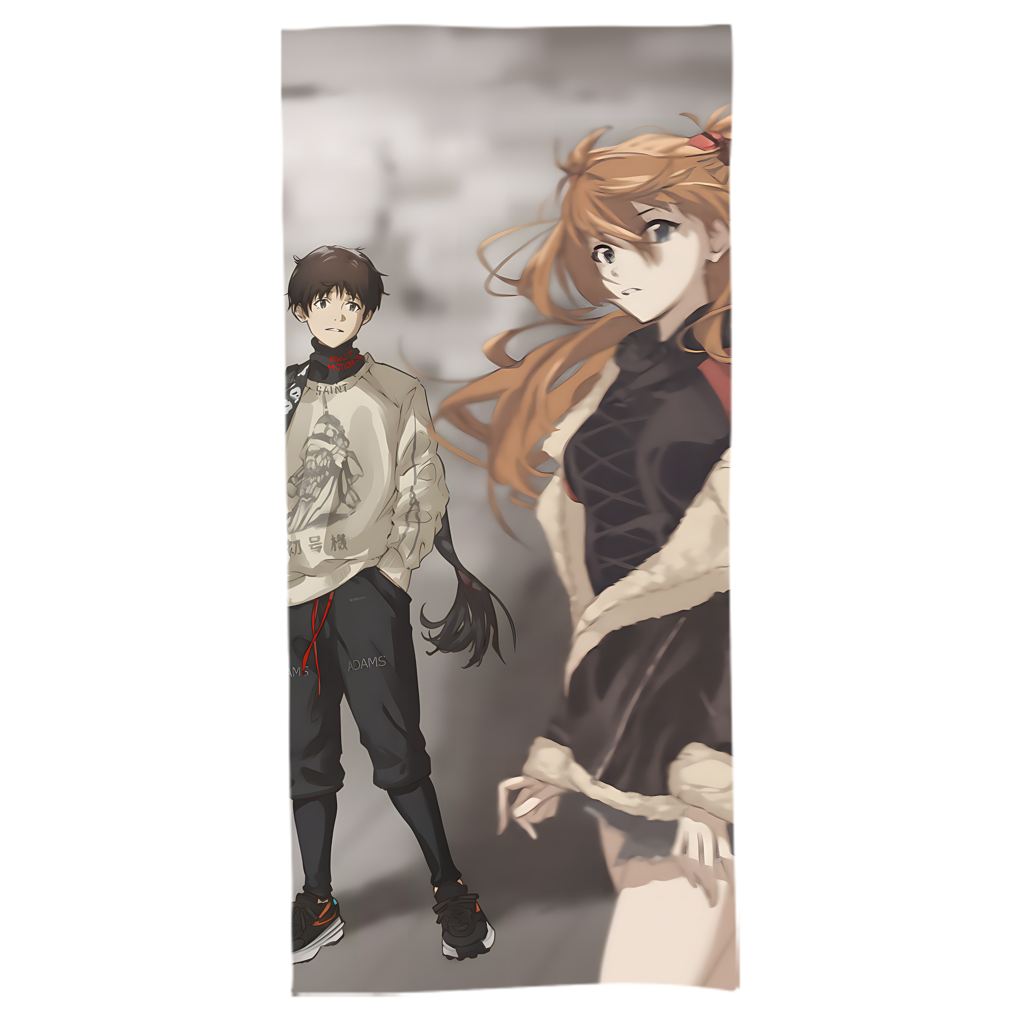 （画像用） EVA 新世紀エヴァンゲリオン 大判バスタオル 70×140cm 吸水速乾 柔らかい肌触り