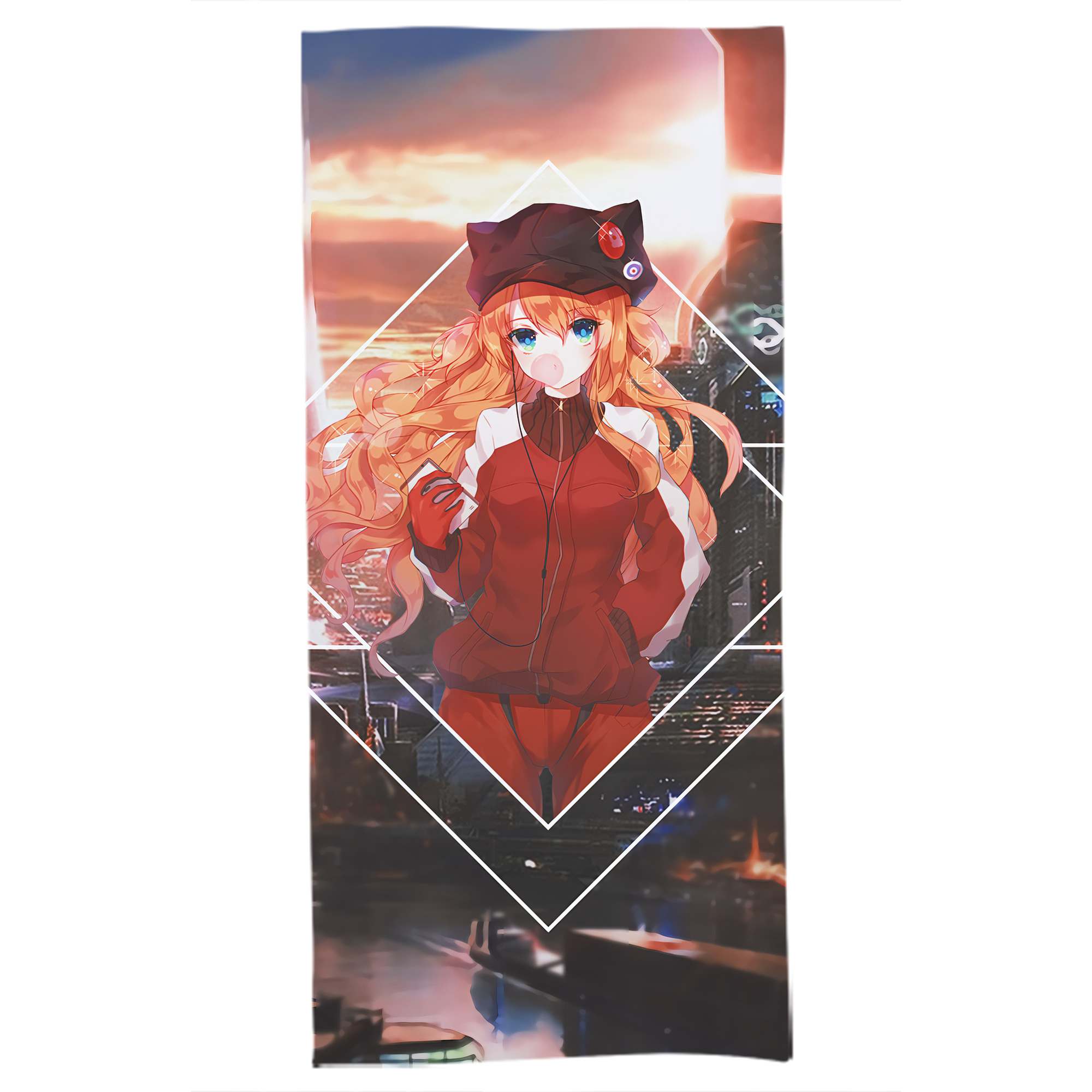 （画像用） EVA 新世紀エヴァンゲリオン 大判バスタオル 70×140cm 吸水速乾 柔らかい肌触り