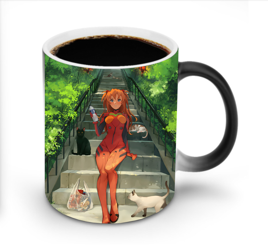 （画像用） EVA 新世紀エヴァンゲリオン 温度変色マグカップ