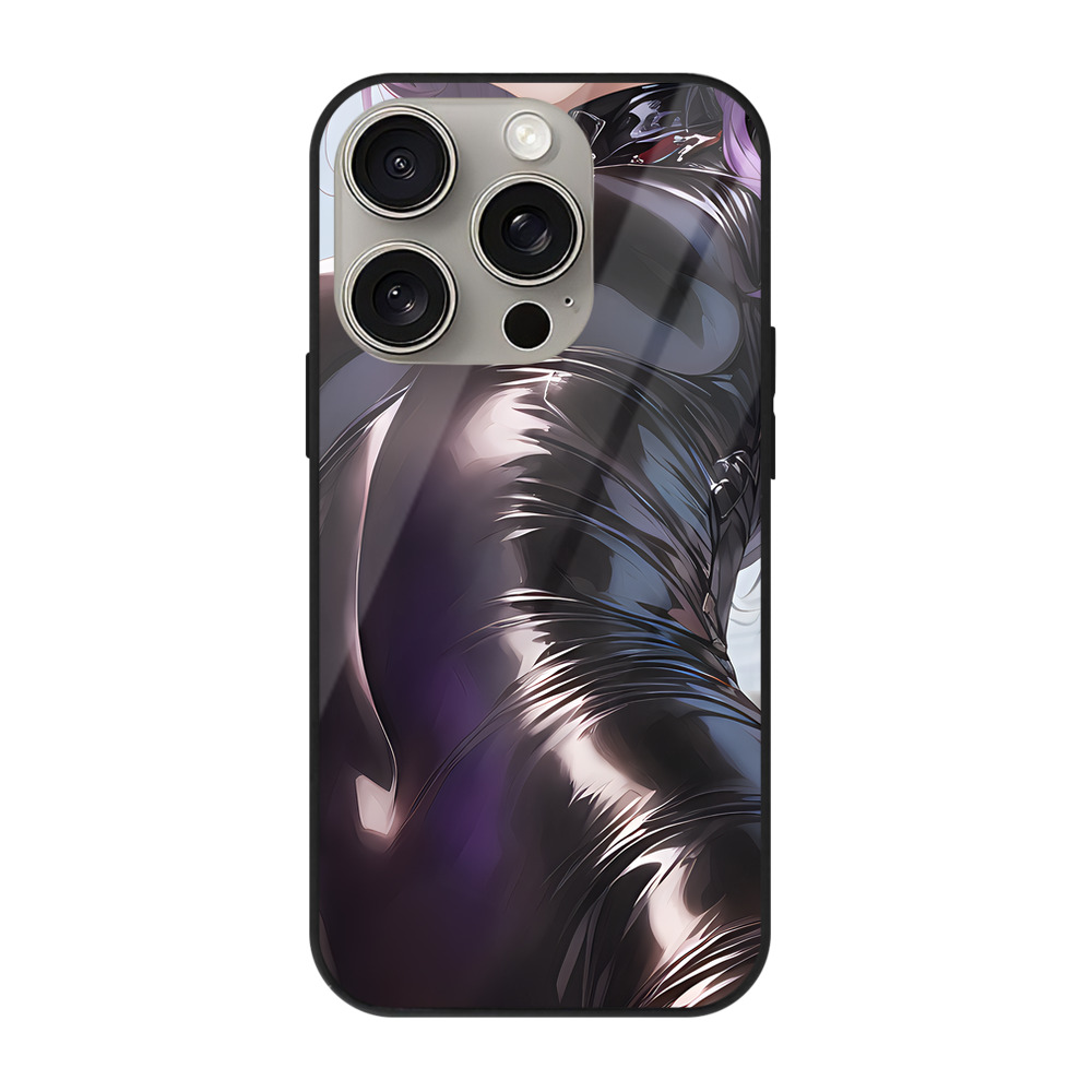 （画像用） EVA 新世紀エヴァンゲリオン 【iPhone15Pro対応】スマホケース 耐衝撃＆黄変防止 背面ガラス