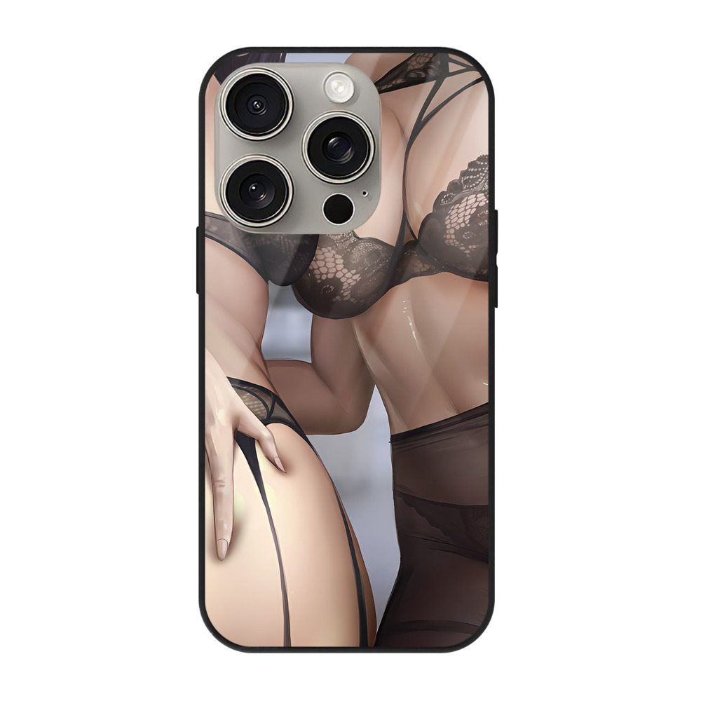 （画像用） EVA 新世紀エヴァンゲリオン 【iPhone15Pro対応】スマホケース 耐衝撃＆黄変防止 背面ガラス