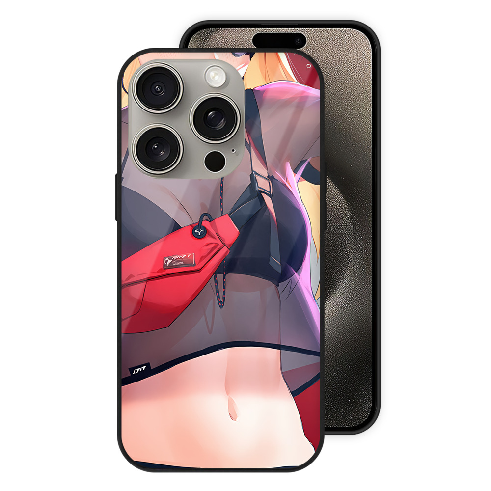 （画像用） EVA 新世紀エヴァンゲリオン 【iPhone15Pro対応】スマホケース 耐衝撃＆黄変防止 背面ガラス