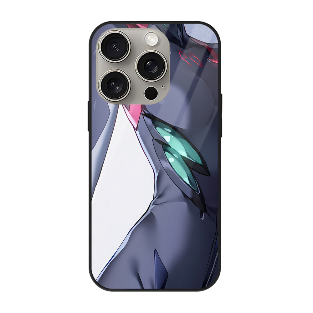 （画像用） EVA 新世紀エヴァンゲリオン 【iPhone15Pro対応】スマホケース 耐衝撃＆黄変防止 背面ガラス