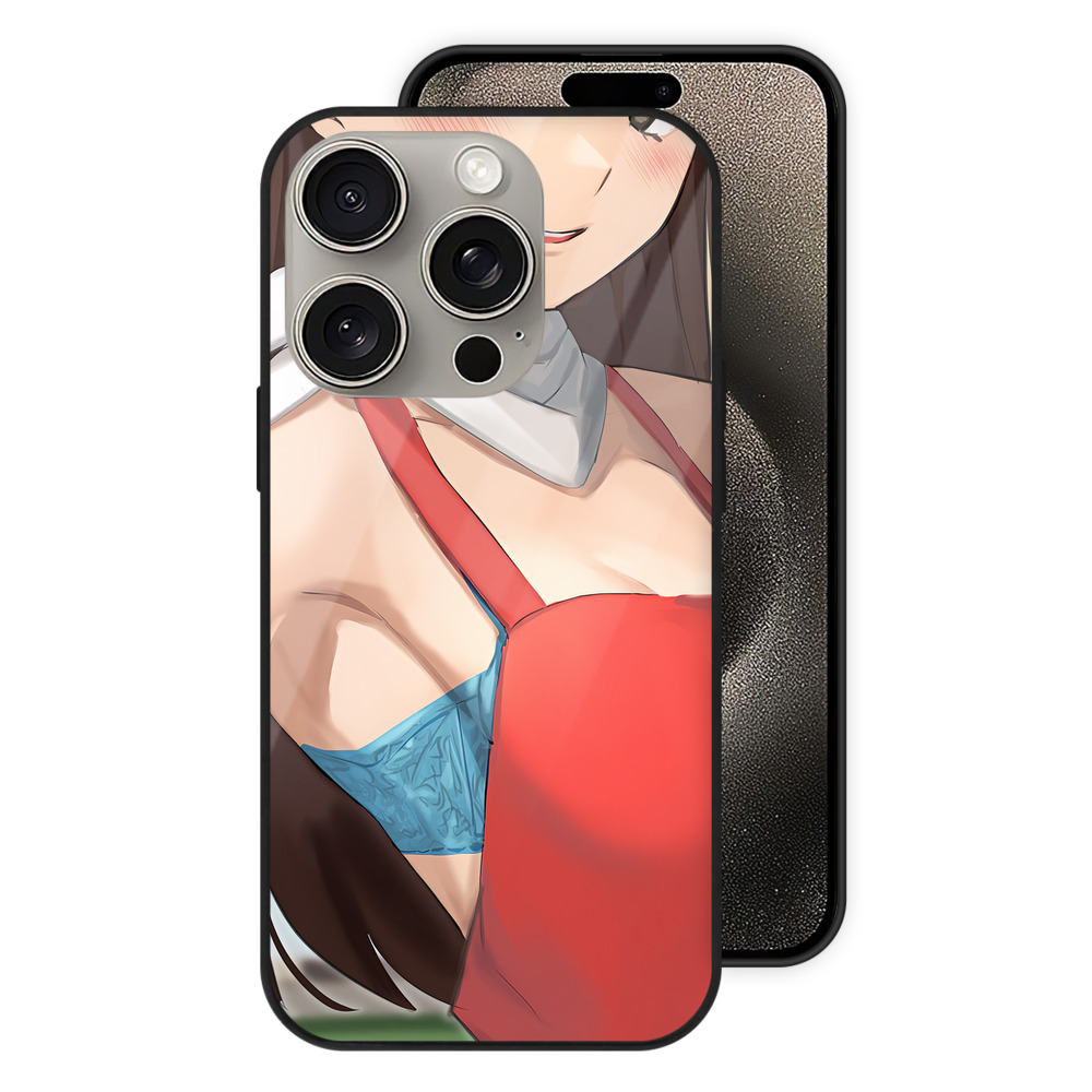 （画像用） EVA 新世紀エヴァンゲリオン 【iPhone15Pro対応】スマホケース 耐衝撃＆黄変防止 背面ガラス