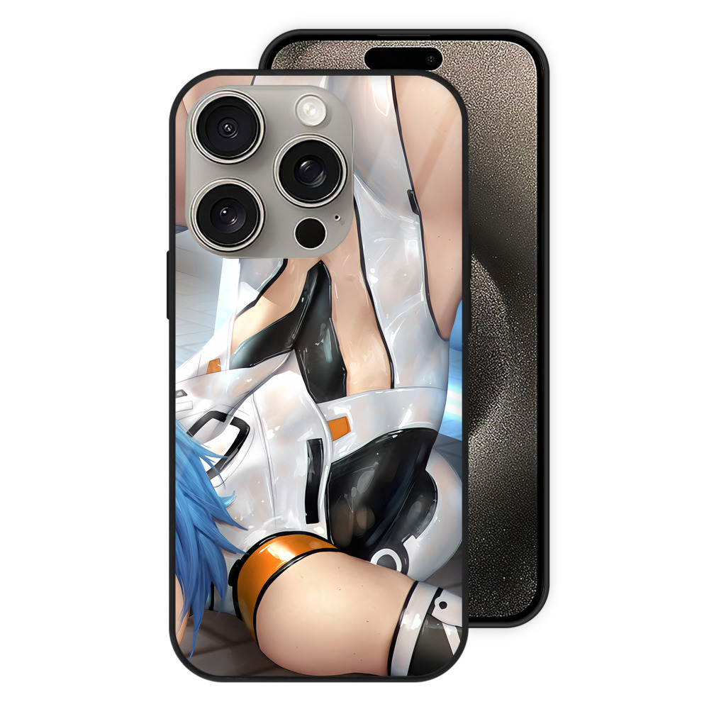 （画像用） EVA 新世紀エヴァンゲリオン 【iPhone15Pro対応】スマホケース 耐衝撃＆黄変防止 背面ガラス