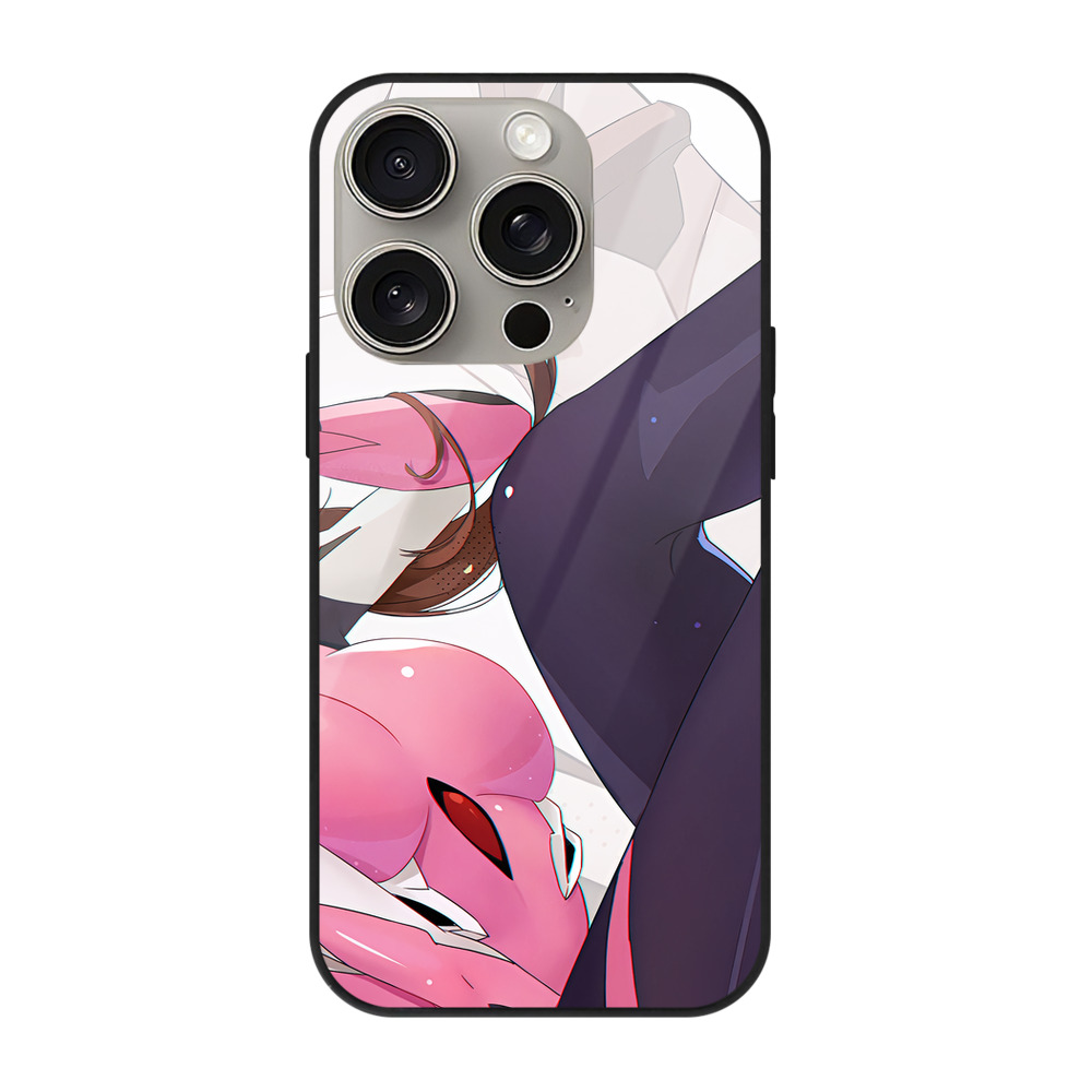 （画像用） EVA 新世紀エヴァンゲリオン 【iPhone15Pro対応】スマホケース 耐衝撃＆黄変防止 背面ガラス