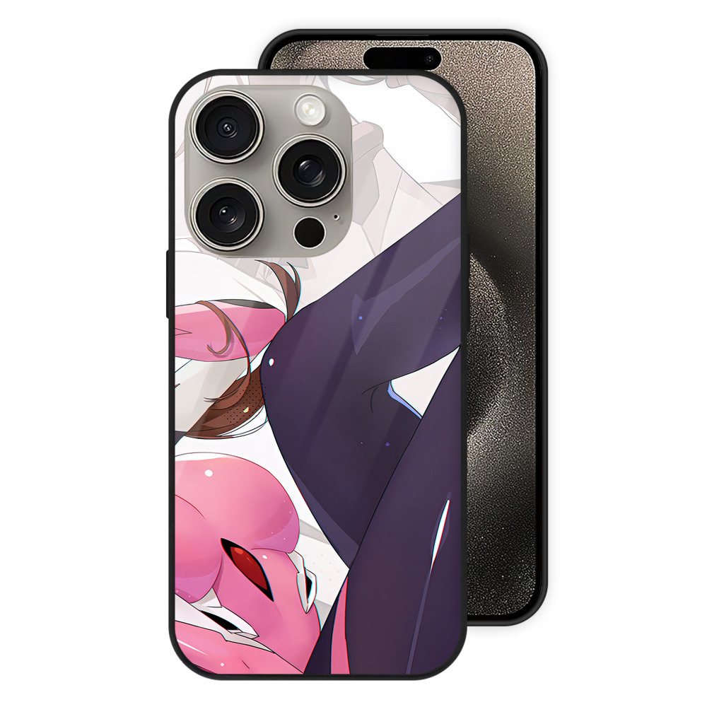 （画像用） EVA 新世紀エヴァンゲリオン 【iPhone15Pro対応】スマホケース 耐衝撃＆黄変防止 背面ガラス