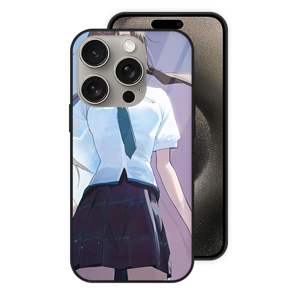 （画像用） EVA 新世紀エヴァンゲリオン 【iPhone15Pro対応】スマホケース 耐衝撃＆黄変防止 背面ガラス