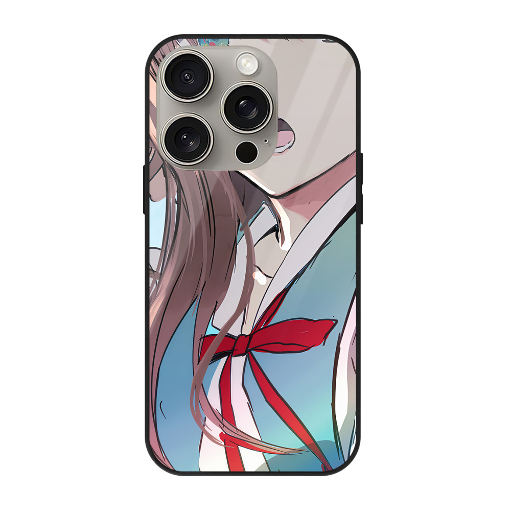 （画像用） EVA 新世紀エヴァンゲリオン 【iPhone15Pro対応】スマホケース 耐衝撃＆黄変防止 背面ガラス