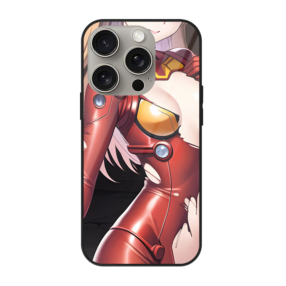 （画像用） EVA 新世紀エヴァンゲリオン 【iPhone15Pro対応】スマホケース 耐衝撃＆黄変防止 背面ガラス