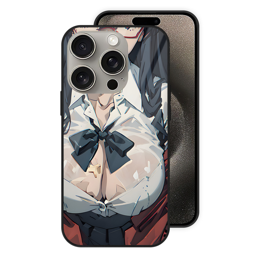 （画像用） EVA 新世紀エヴァンゲリオン 【iPhone15Pro対応】スマホケース 耐衝撃＆黄変防止 背面ガラス