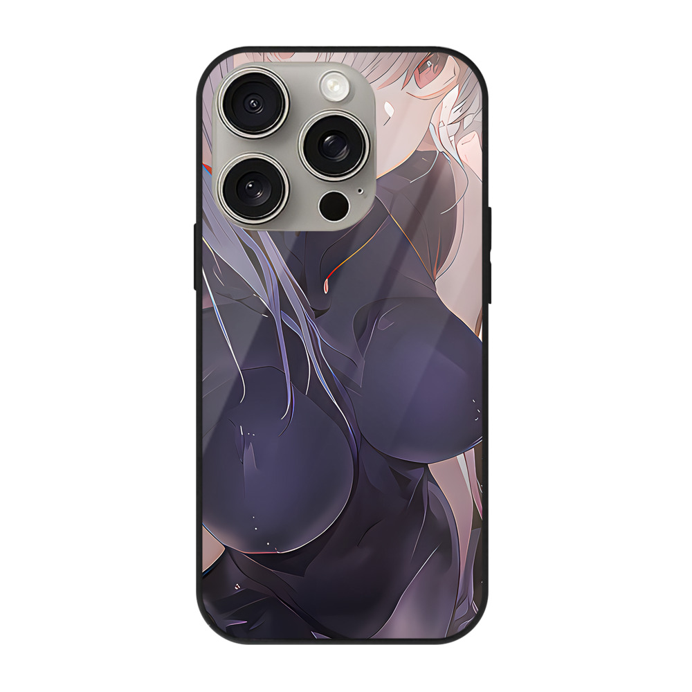 （画像用） EVA 新世紀エヴァンゲリオン 【iPhone15Pro対応】スマホケース 耐衝撃＆黄変防止 背面ガラス