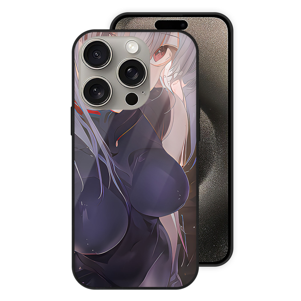 （画像用） EVA 新世紀エヴァンゲリオン 【iPhone15Pro対応】スマホケース 耐衝撃＆黄変防止 背面ガラス