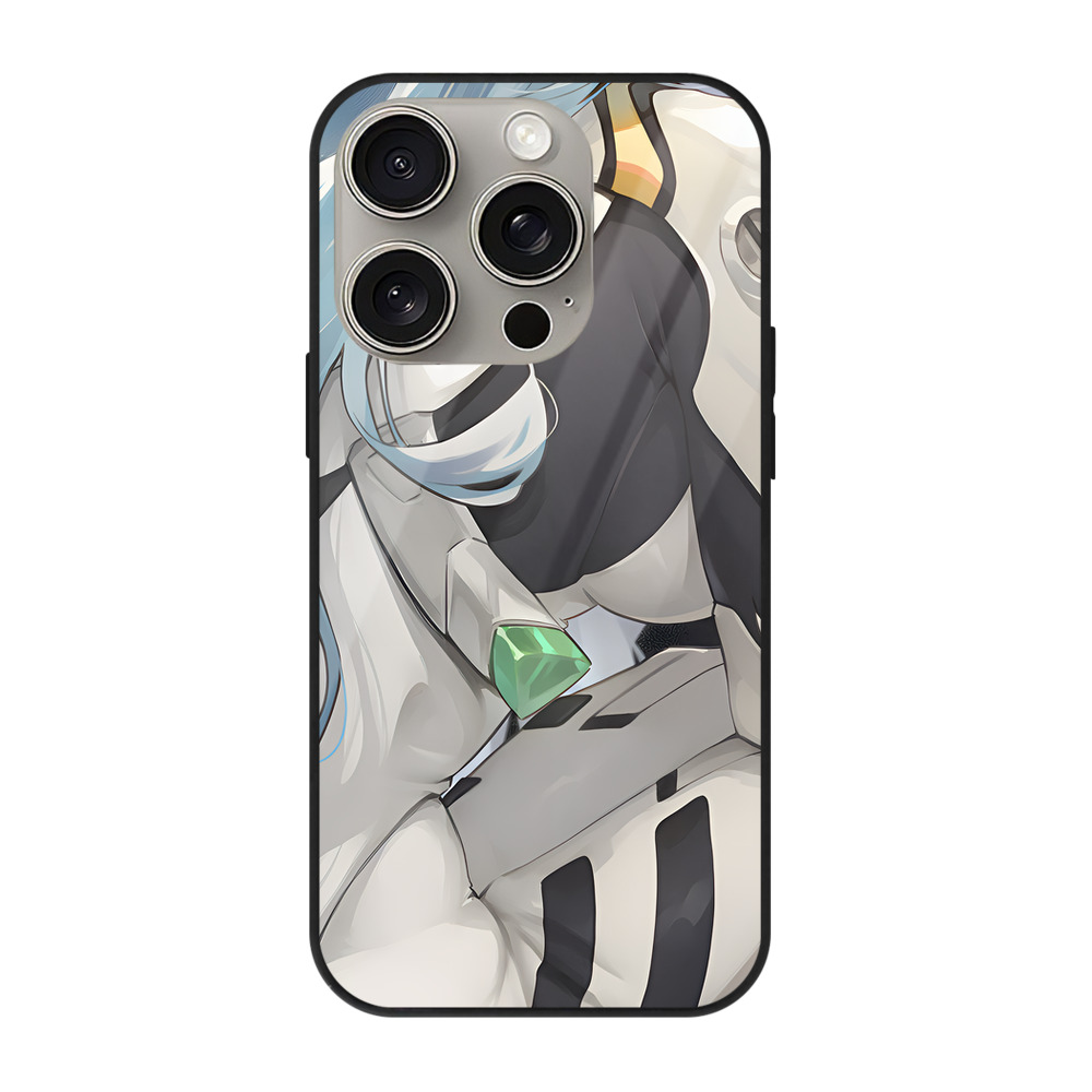 （画像用） EVA 新世紀エヴァンゲリオン 【iPhone15Pro対応】スマホケース 耐衝撃＆黄変防止 背面ガラス