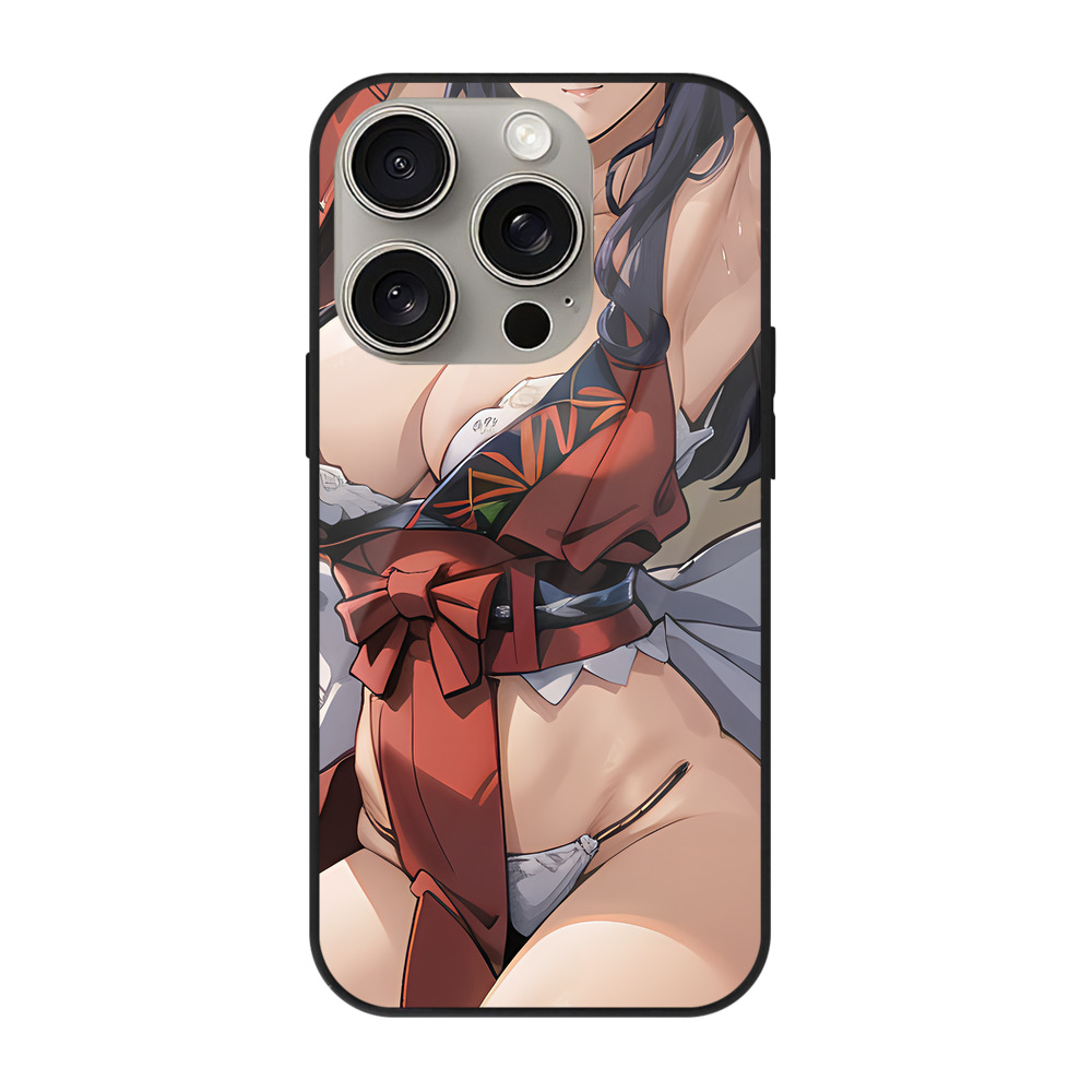 （画像用） EVA 新世紀エヴァンゲリオン 【iPhone15Pro対応】スマホケース 耐衝撃＆黄変防止 背面ガラス