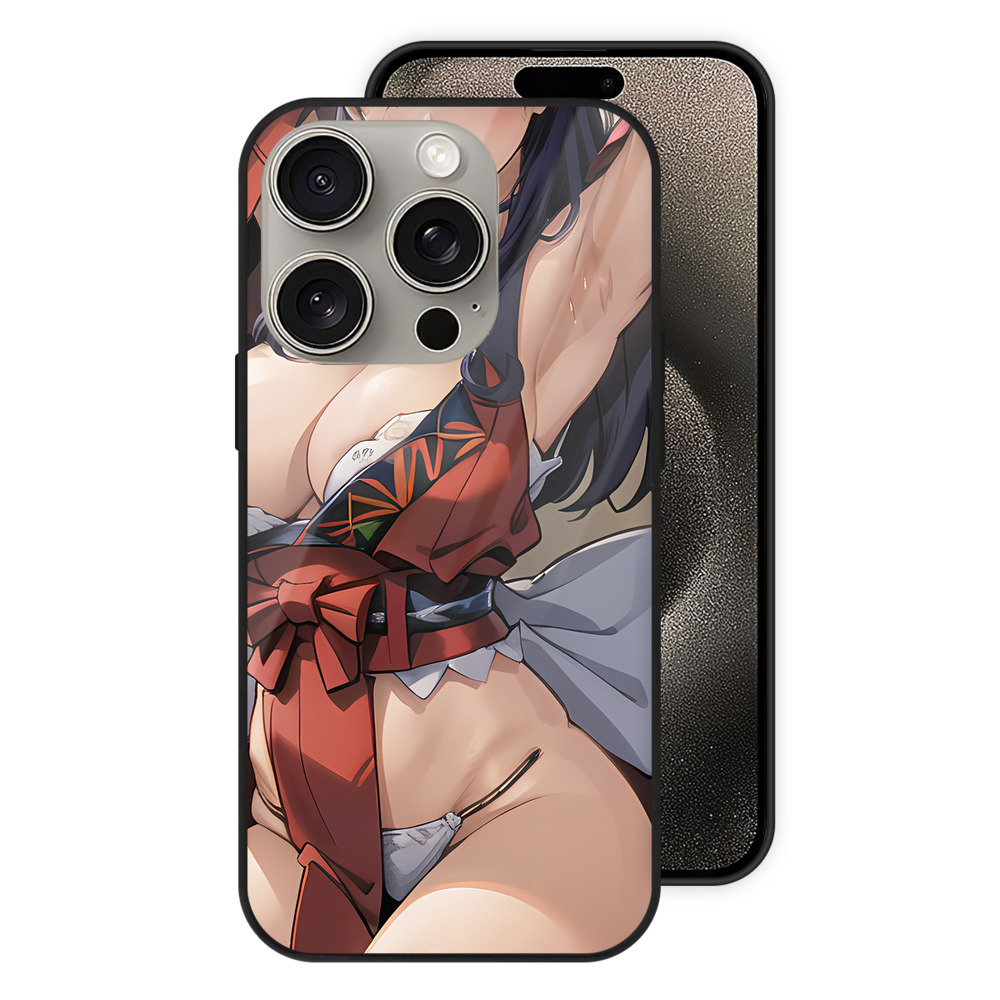 （画像用） EVA 新世紀エヴァンゲリオン 【iPhone15Pro対応】スマホケース 耐衝撃＆黄変防止 背面ガラス