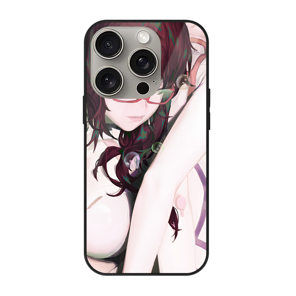 （画像用） EVA 新世紀エヴァンゲリオン 【iPhone15Pro対応】スマホケース 耐衝撃＆黄変防止 背面ガラス