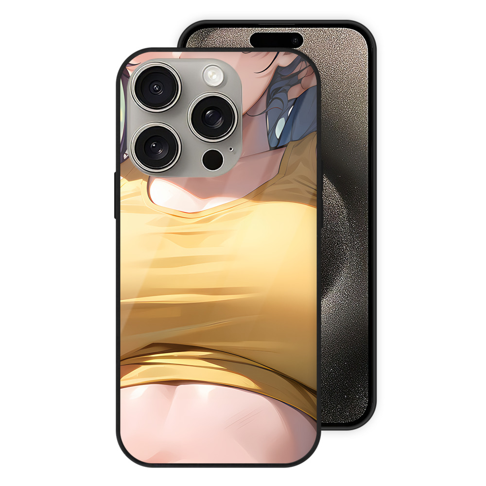 （画像用） EVA 新世紀エヴァンゲリオン 【iPhone15Pro対応】スマホケース 耐衝撃＆黄変防止 背面ガラス