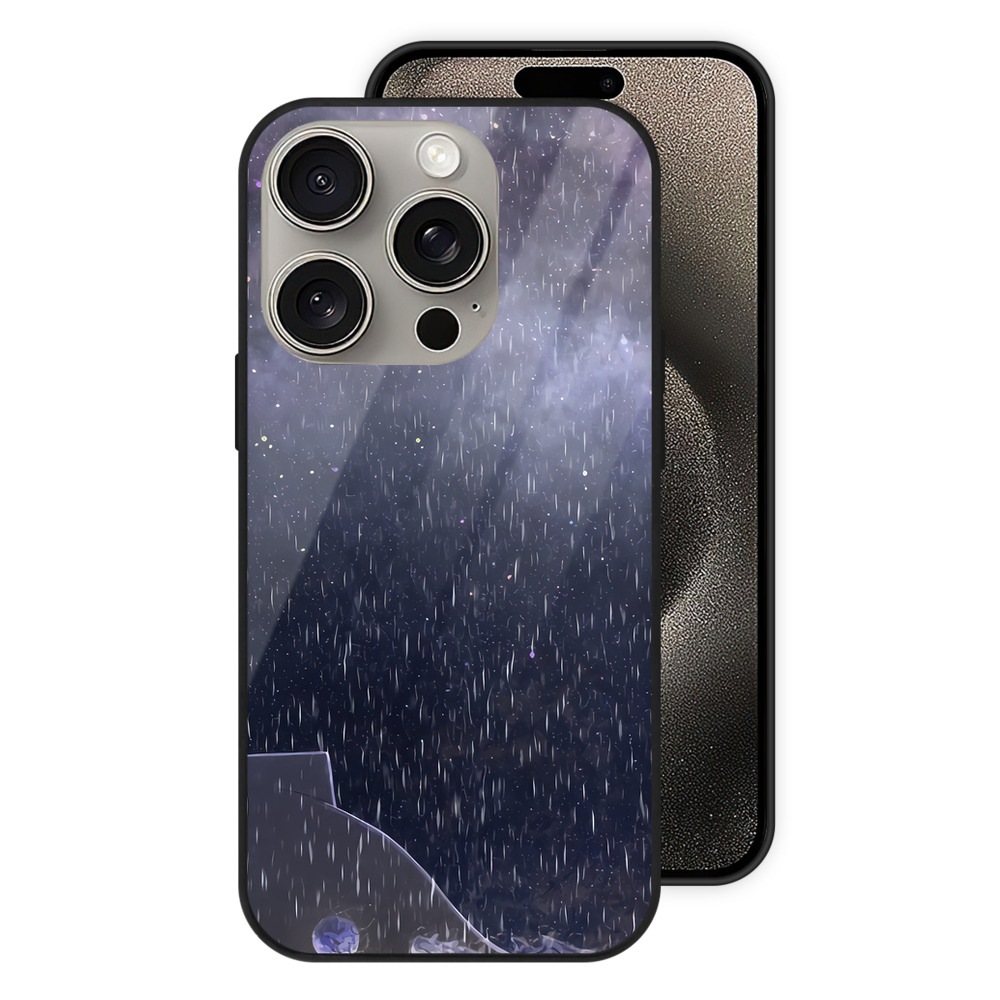 （画像用） EVA 新世紀エヴァンゲリオン 【iPhone15Pro対応】スマホケース 耐衝撃＆黄変防止 背面ガラス