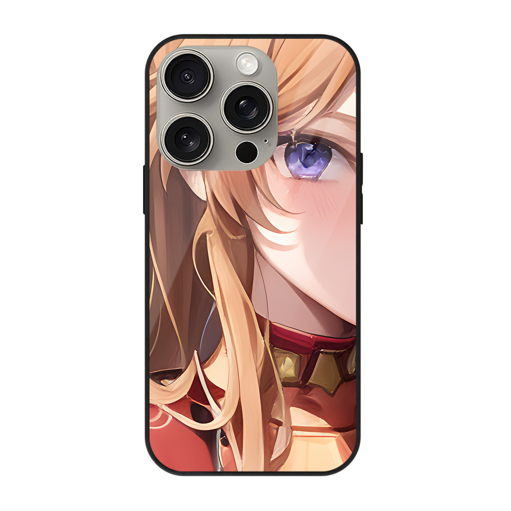 （画像用） EVA 新世紀エヴァンゲリオン 【iPhone15Pro対応】スマホケース 耐衝撃＆黄変防止 背面ガラス