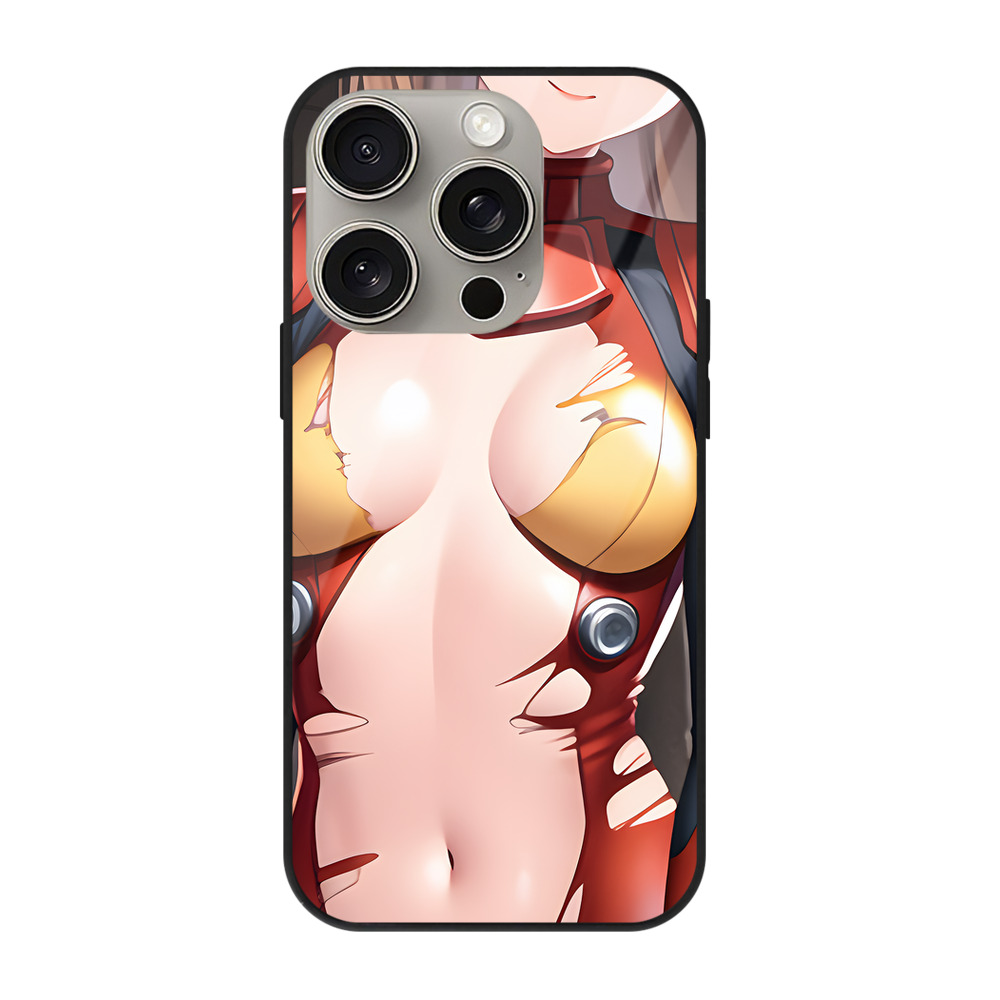 （画像用） EVA 新世紀エヴァンゲリオン 【iPhone15Pro対応】スマホケース 耐衝撃＆黄変防止 背面ガラス