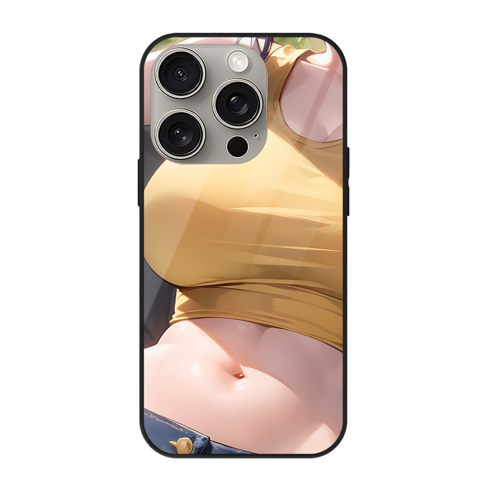 （画像用） EVA 新世紀エヴァンゲリオン 【iPhone15Pro対応】スマホケース 耐衝撃＆黄変防止 背面ガラス