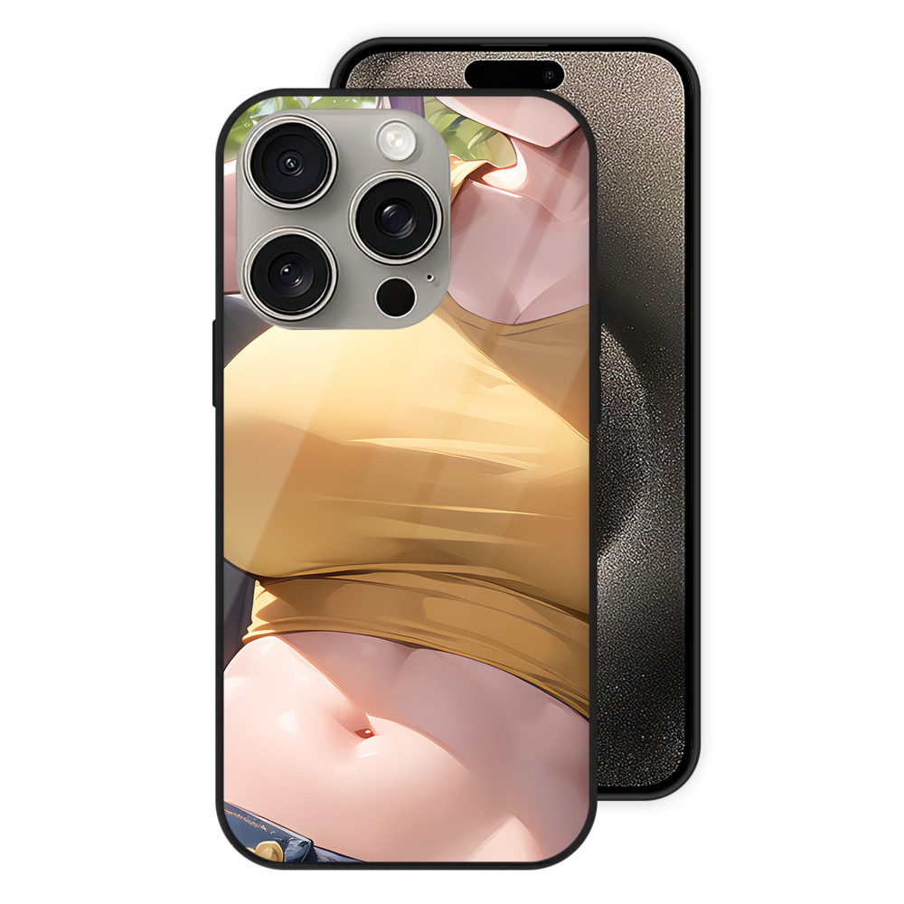 （画像用） EVA 新世紀エヴァンゲリオン 【iPhone15Pro対応】スマホケース 耐衝撃＆黄変防止 背面ガラス