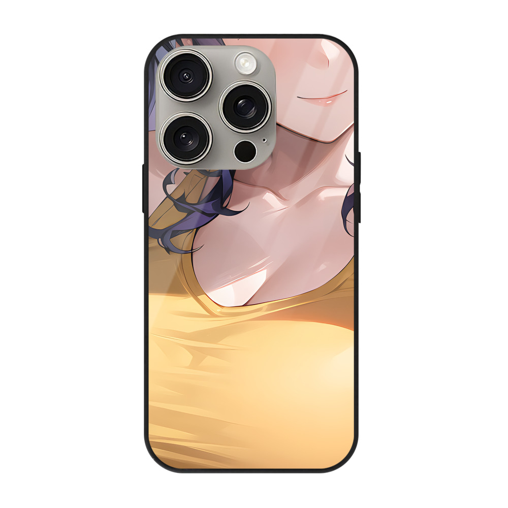 （画像用） EVA 新世紀エヴァンゲリオン 【iPhone15Pro対応】スマホケース 耐衝撃＆黄変防止 背面ガラス
