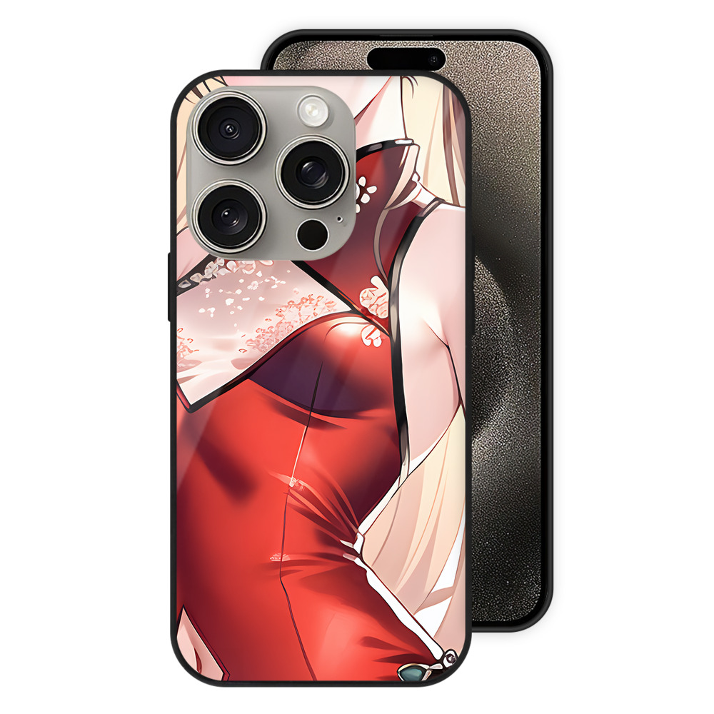 （画像用） EVA 新世紀エヴァンゲリオン 【iPhone15Pro対応】スマホケース 耐衝撃＆黄変防止 背面ガラス