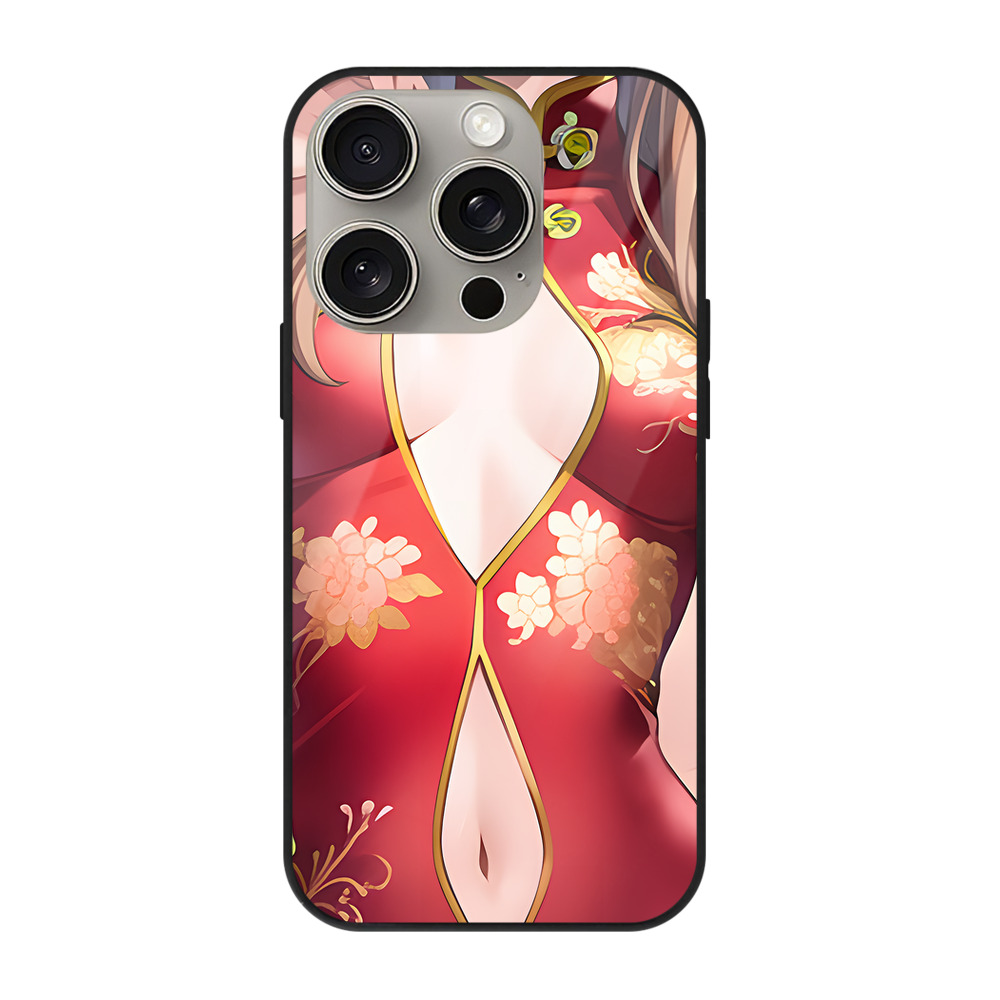 （画像用） EVA 新世紀エヴァンゲリオン 【iPhone15Pro対応】スマホケース 耐衝撃＆黄変防止 背面ガラス