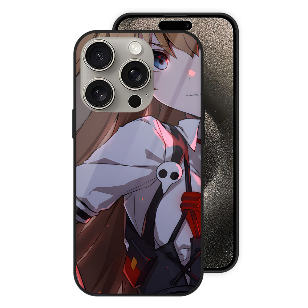 （画像用） EVA 新世紀エヴァンゲリオン 【iPhone15Pro対応】スマホケース 耐衝撃＆黄変防止 背面ガラス