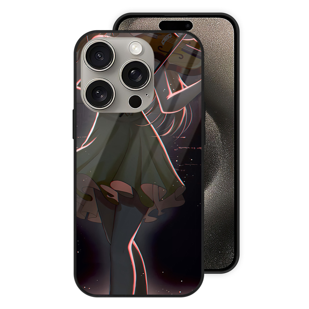 （画像用） EVA 新世紀エヴァンゲリオン 【iPhone15Pro対応】スマホケース 耐衝撃＆黄変防止 背面ガラス
