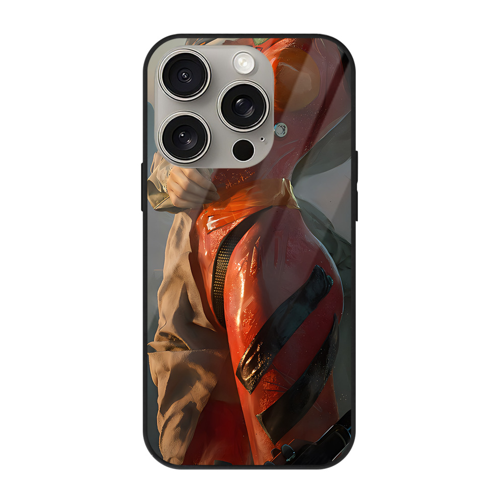 （画像用） EVA 新世紀エヴァンゲリオン 【iPhone15Pro対応】スマホケース 耐衝撃＆黄変防止 背面ガラス