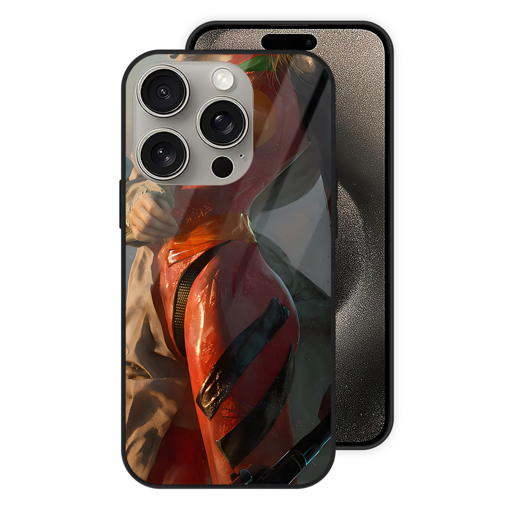 （画像用） EVA 新世紀エヴァンゲリオン 【iPhone15Pro対応】スマホケース 耐衝撃＆黄変防止 背面ガラス