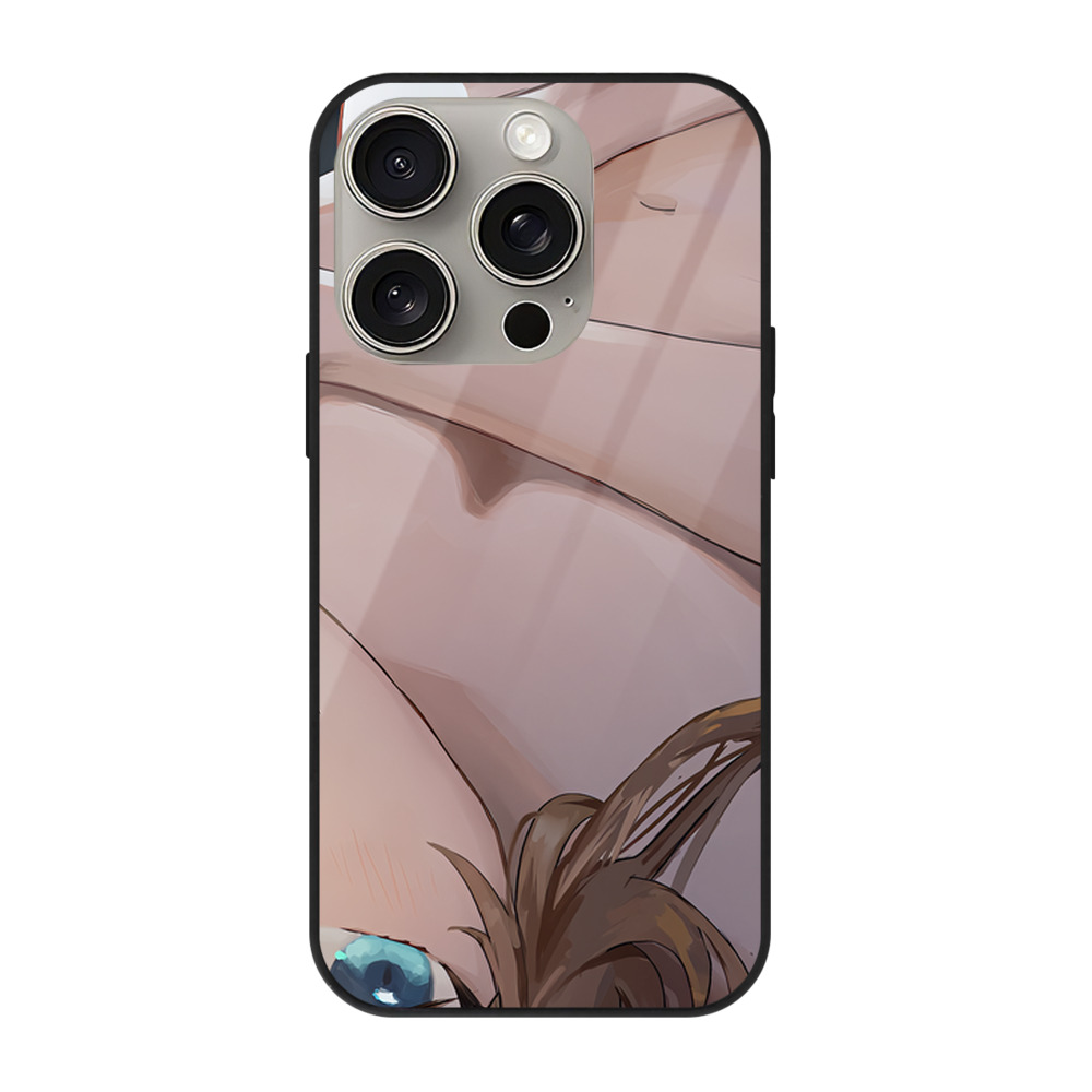 （画像用） EVA 新世紀エヴァンゲリオン 【iPhone15Pro対応】スマホケース 耐衝撃＆黄変防止 背面ガラス