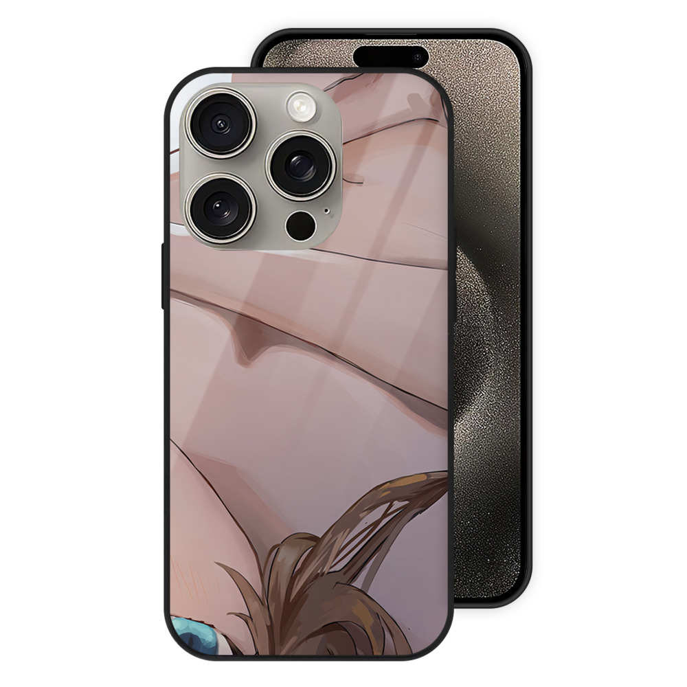 （画像用） EVA 新世紀エヴァンゲリオン 【iPhone15Pro対応】スマホケース 耐衝撃＆黄変防止 背面ガラス