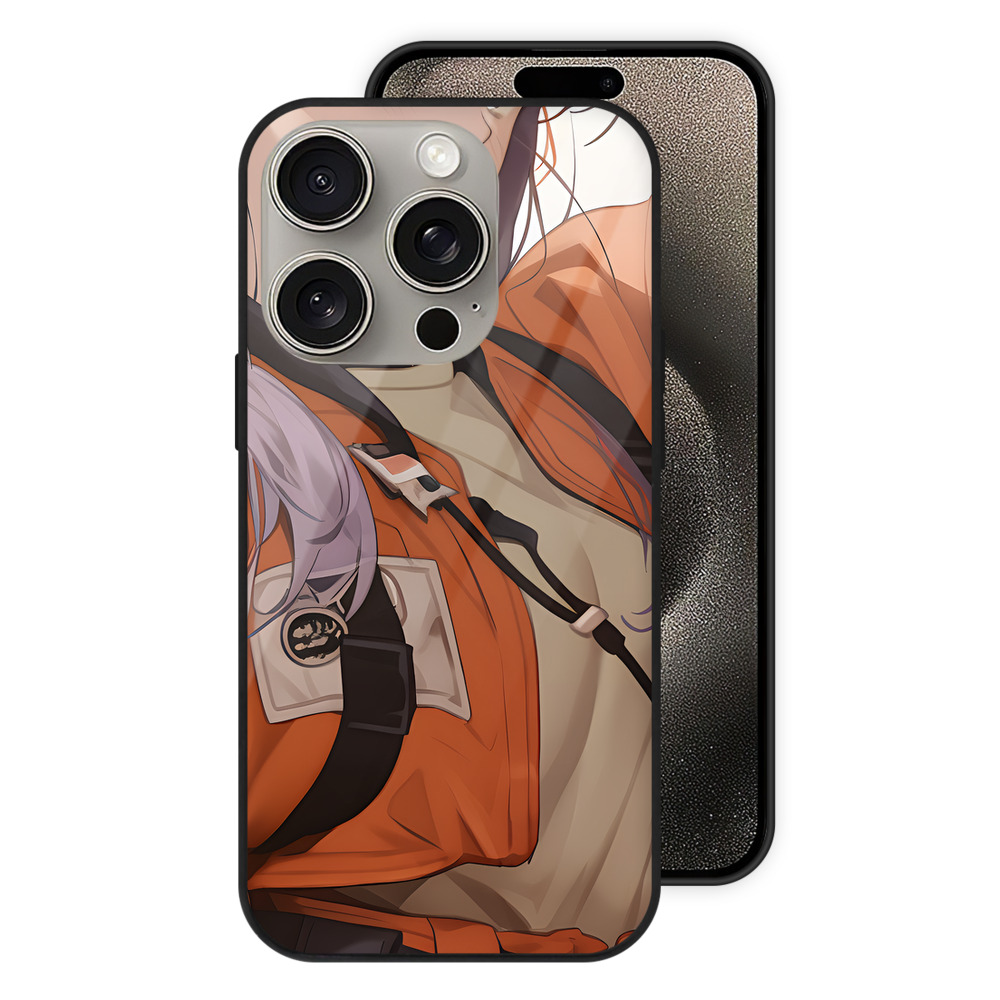 （画像用） EVA 新世紀エヴァンゲリオン 【iPhone15Pro対応】スマホケース 耐衝撃＆黄変防止 背面ガラス